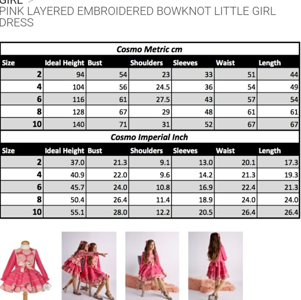 Dress for girls - Picture 12 of 12